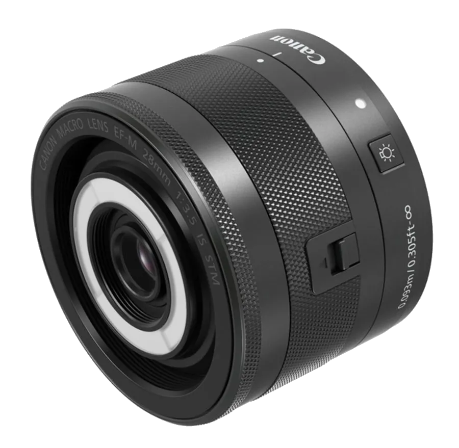 Замена мотора Canon EF-M 28mm f/3.5 Macro IS STM